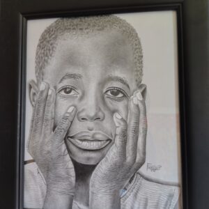 In His Eyes – Realistic Pencil Portrait by Francois B