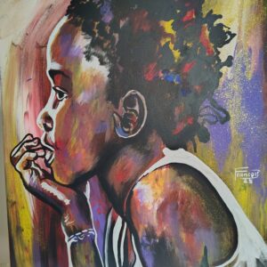 Moments of Thought – Reflective Portrait by Francois B