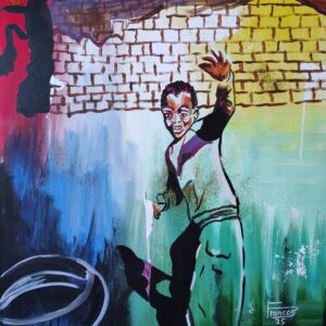 The Quiet Soul– Charcoal & Graphite Artwork (2024)