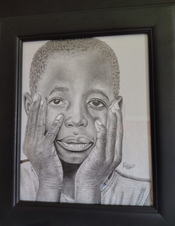 In His Eyes – Realistic Pencil Portrait by Francois B