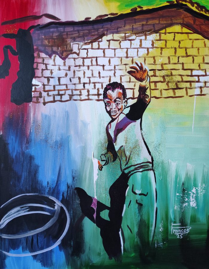 The Quiet Soul– Charcoal & Graphite Artwork (2024)